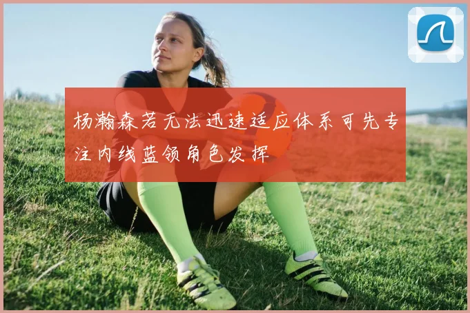 杨瀚森若无法迅速适应体系可先专注内线蓝领角色发挥